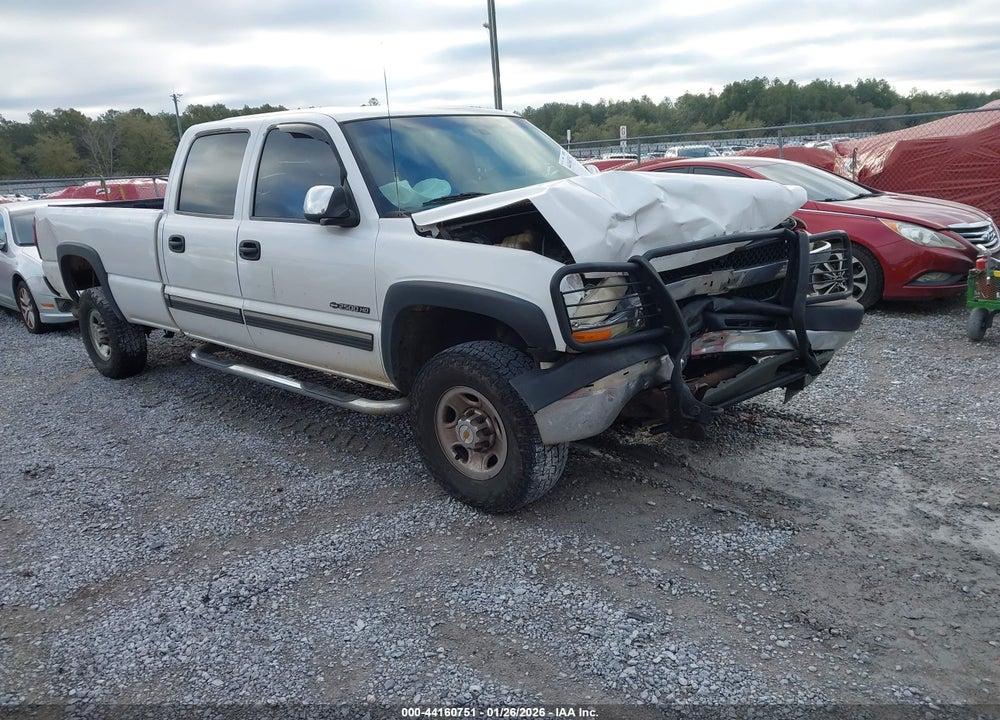 2002 CHEVROLET SILVERADO 2500HD LS VIN: 1GCHK23U32F124576