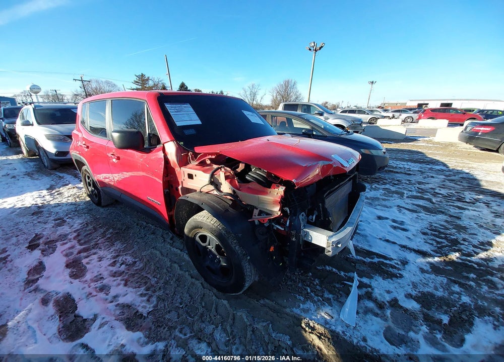 2017 JEEP RENEGADE SPORT FWD VIN: ZACCJAAB6HPF88945