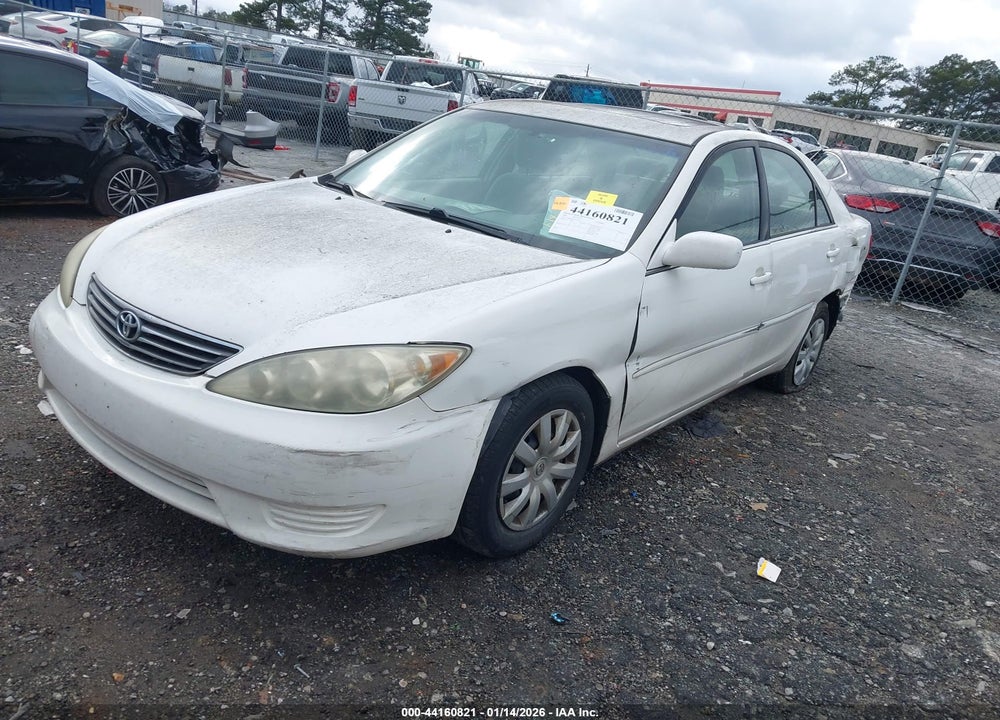 2006 TOYOTA CAMRY LE VIN: 4T1BE32K96U702826