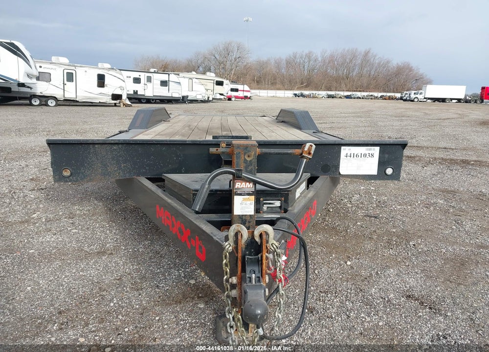 2025 TRAILER MAXEY 22' CAR FLATBED VIN: 5R8BC2229SM119017