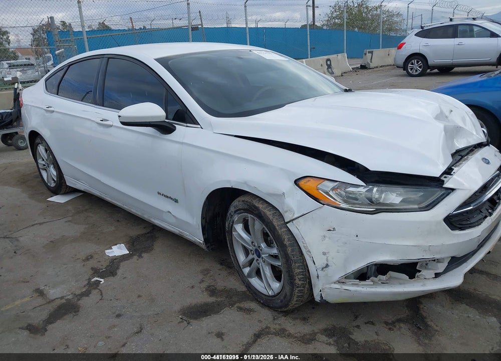 2018 FORD FUSION HYBRID S VIN: 3FA6P0UU7JR177087