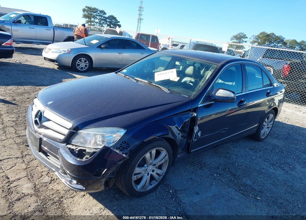 2008 MERCEDES-BENZ C 300 LUXURY/SPORT VIN: WDDGF54X98F010199