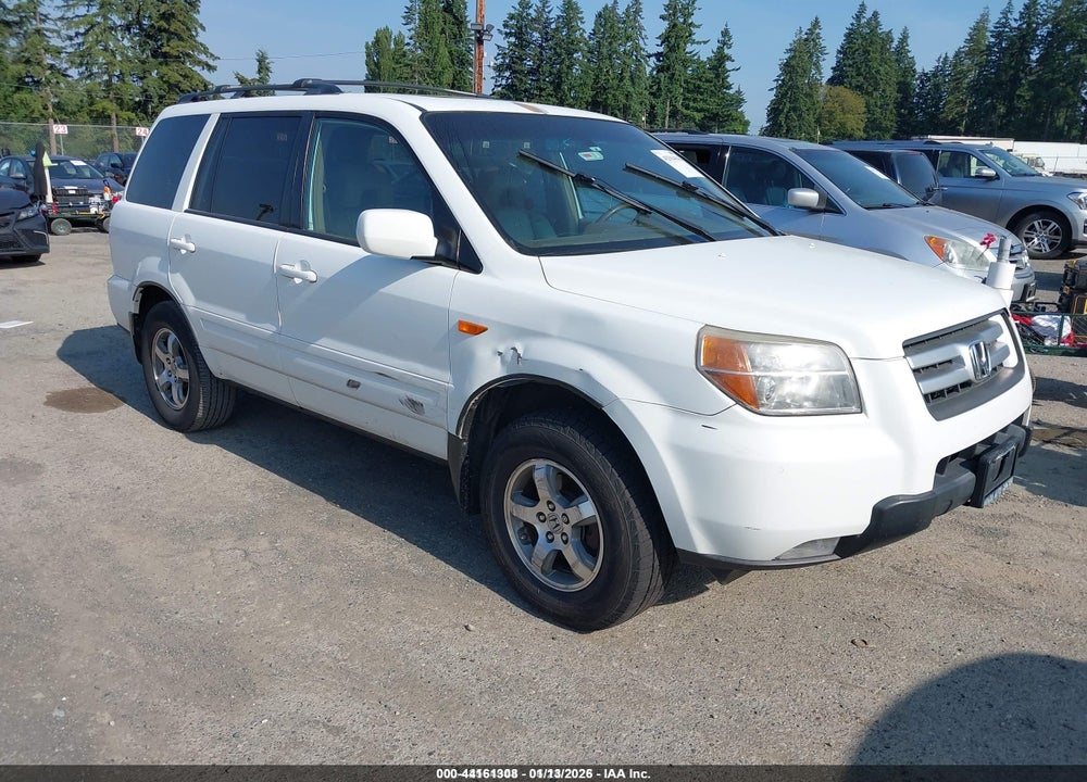2008 HONDA PILOT EX-L VIN: 5FNYF18538B051321