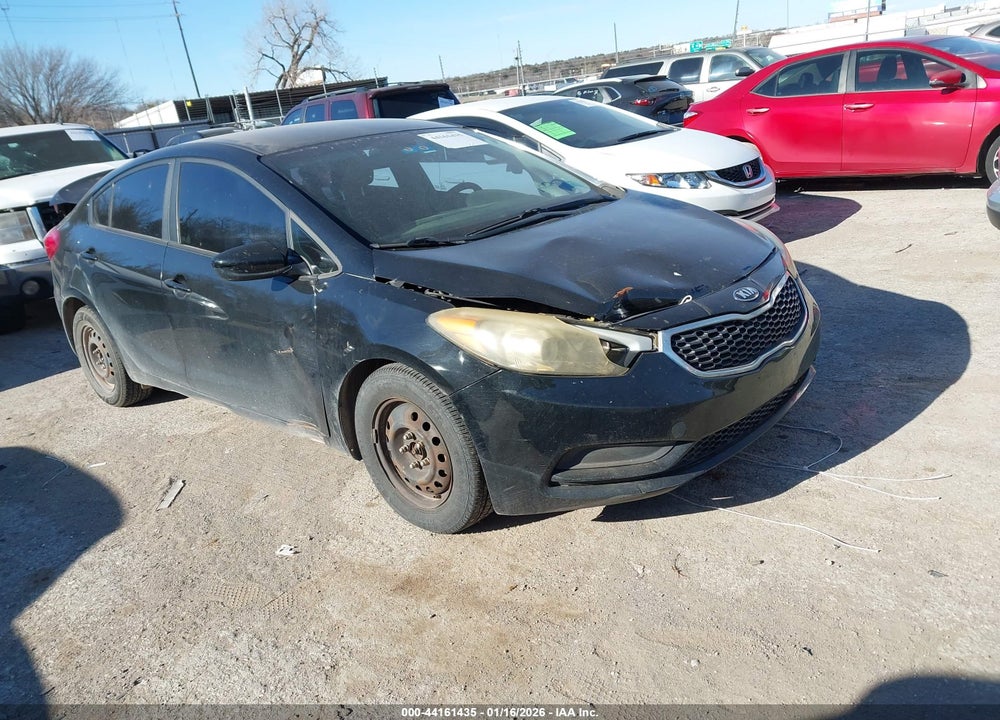 2016 KIA FORTE LX VIN: KNAFK4A60G5538903