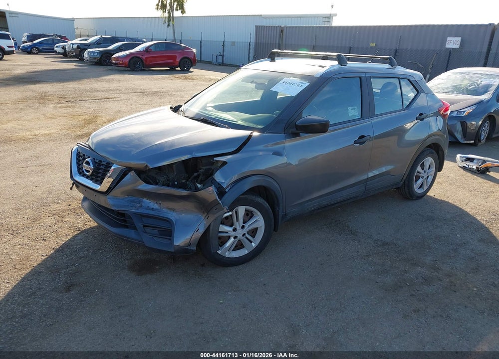 2019 NISSAN KICKS S VIN: 3N1CP5CU8KL496386