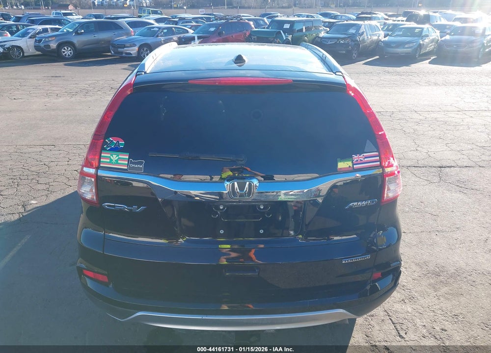 2016 HONDA CR-V TOURING VIN: 5J6RM4H96GL051558