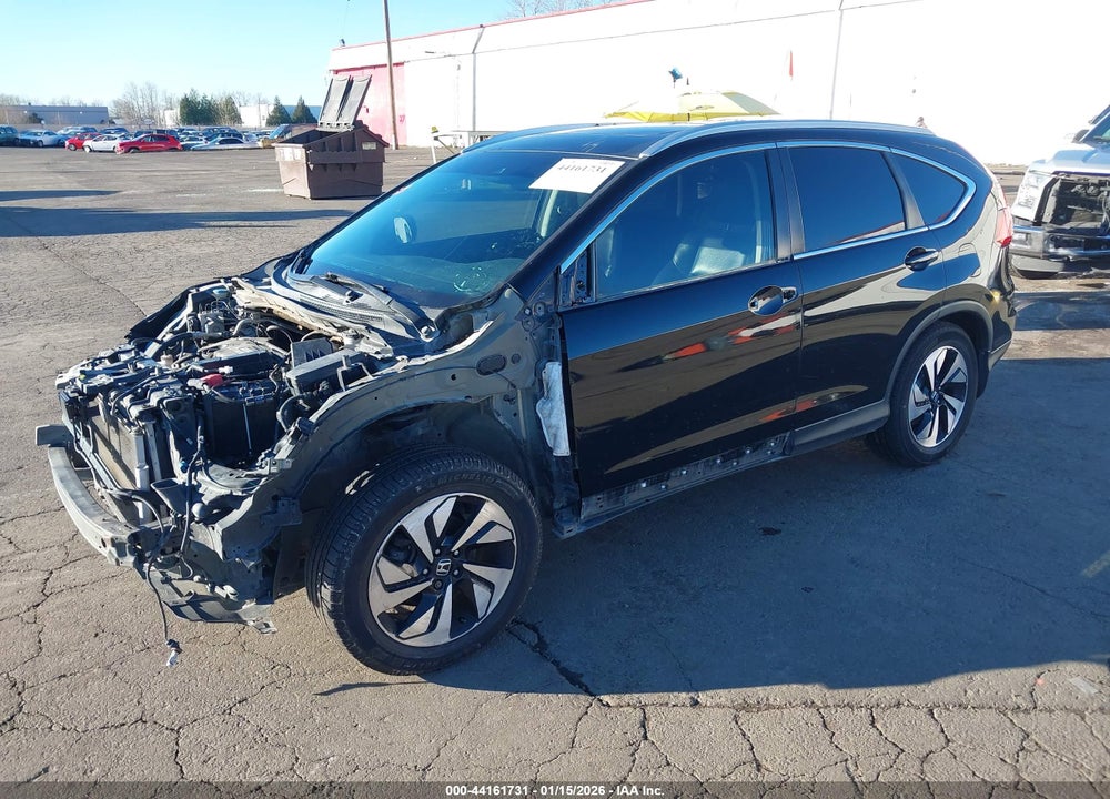 2016 HONDA CR-V TOURING VIN: 5J6RM4H96GL051558