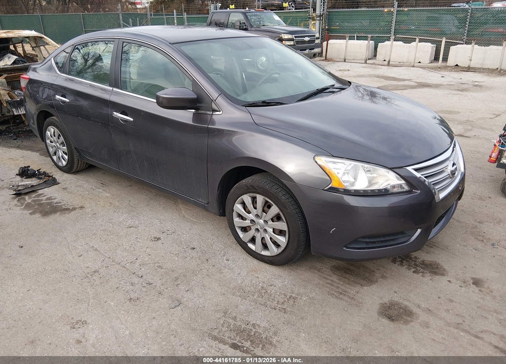 2014 NISSAN SENTRA SV VIN: 3N1AB7AP7EY319933