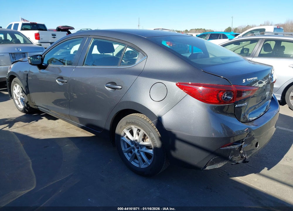 2016 MAZDA 3 I SPORT VIN: 3MZBM1U76GM314850