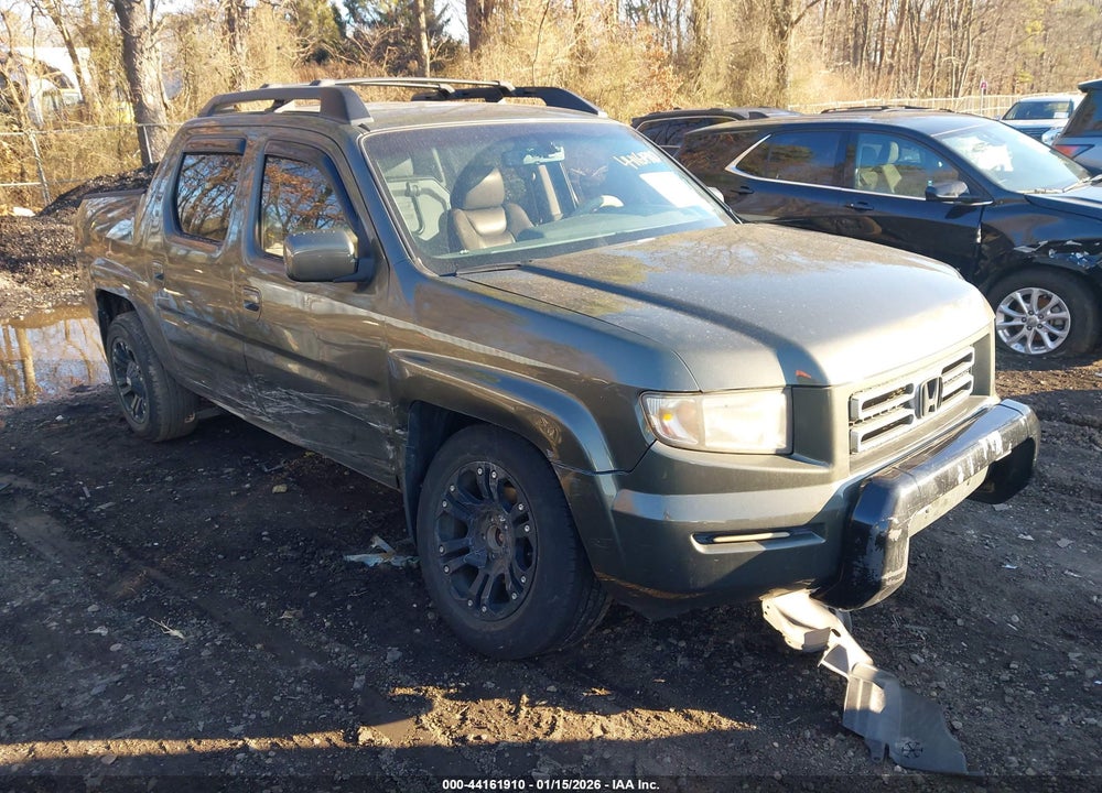 2006 HONDA RIDGELINE RTL VIN: 2HJYK16576H514899