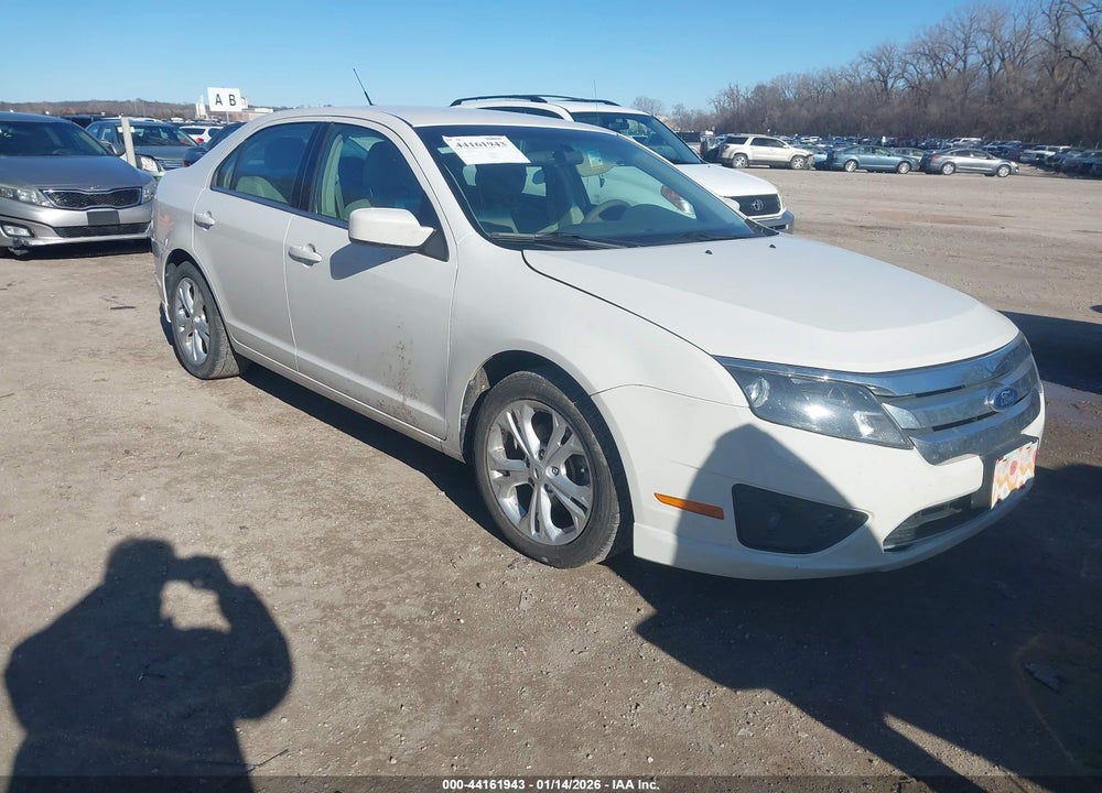 2012 FORD FUSION SE VIN: 3FAHP0HAXCR246964