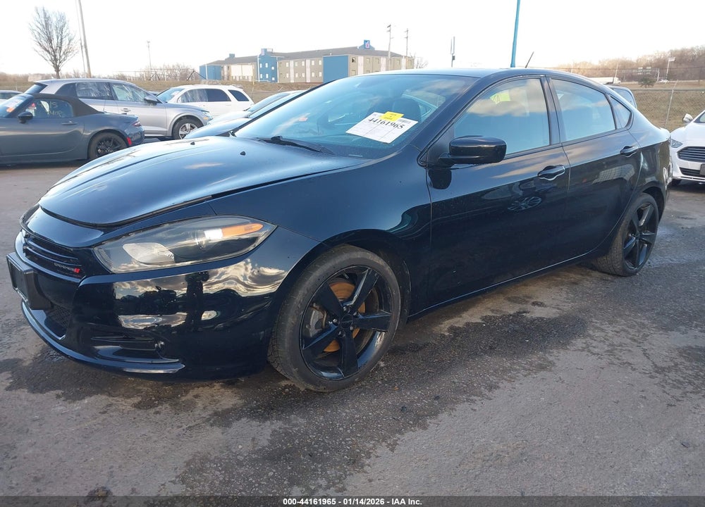 2016 DODGE DART SXT VIN: 1C3CDFBB2GD578563