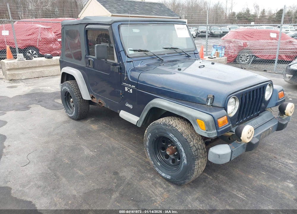 2002 JEEP WRANGLER X VIN: 1J4FA39S52P724395