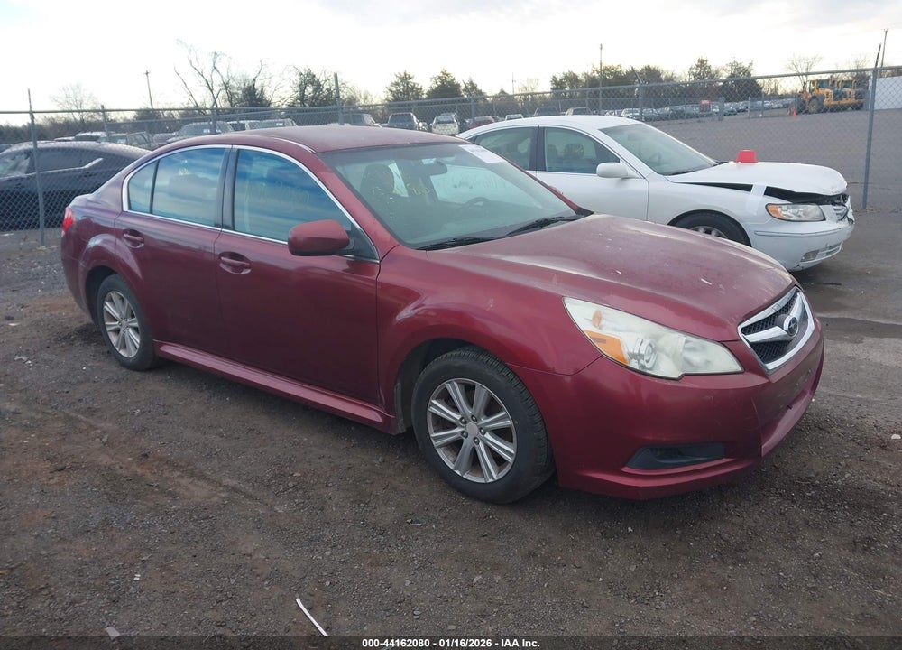 2011 SUBARU LEGACY 2.5I PREMIUM VIN: 4S3BMBB63B3241367