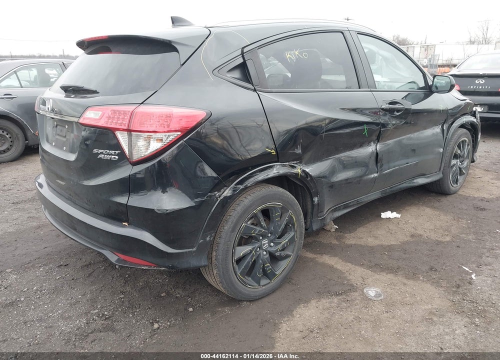 2021 HONDA HR-V AWD SPORT VIN: 3CZRU6H10MM743721