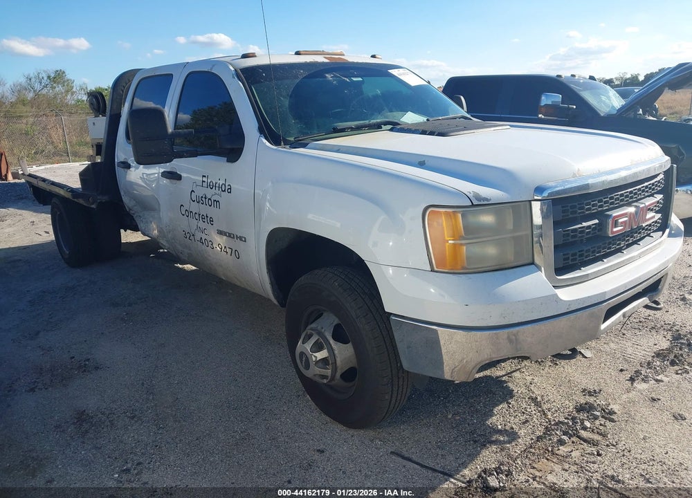 2014 GMC SIERRA 3500HD CHASSIS WORK TRUCK VIN: 1GD412CG8EF117196