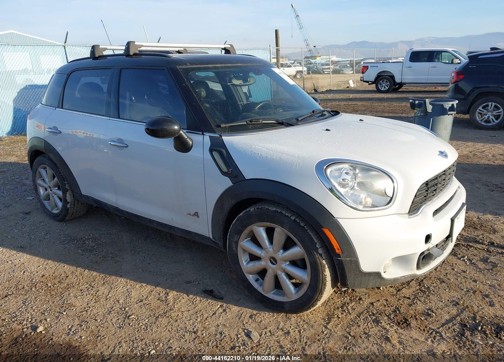 2012 MINI COOPER S COUNTRYMAN VIN: WMWZC5C55CWL62505