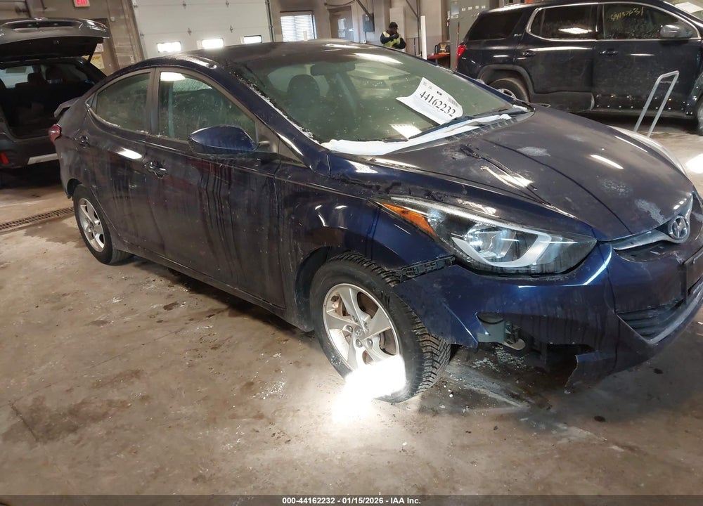 2014 HYUNDAI ELANTRA SE VIN: 5NPDH4AE1EH456286