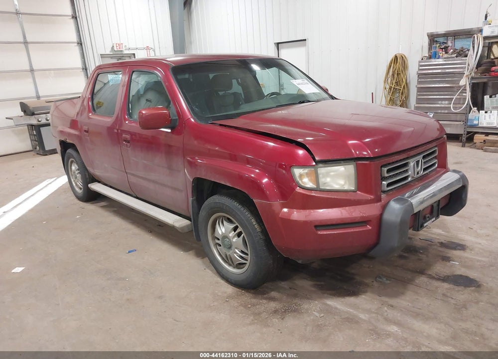 2006 HONDA RIDGELINE RTL VIN: 2HJYK16546H504394