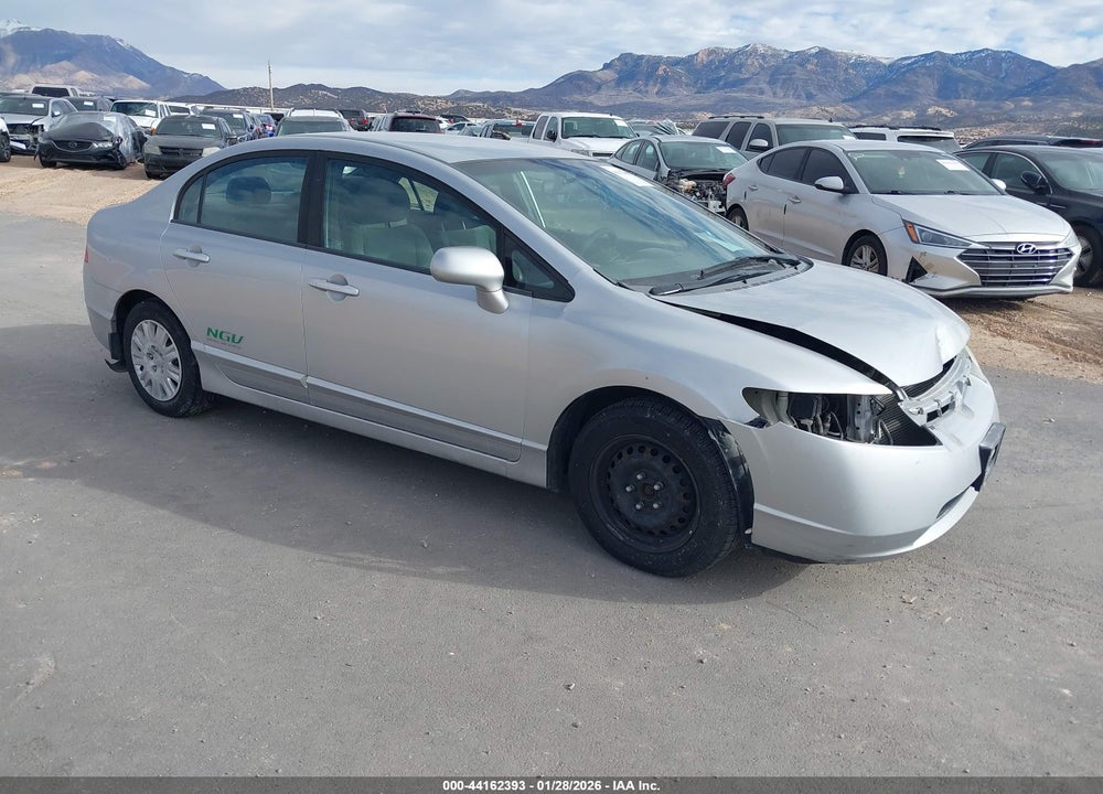 2008 HONDA CIVIC GX VIN: 1HGFA46548L000760