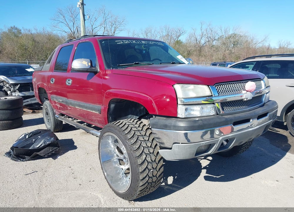 2004 CHEVROLET AVALANCHE 1500 VIN: 3GNEC12T94G130930