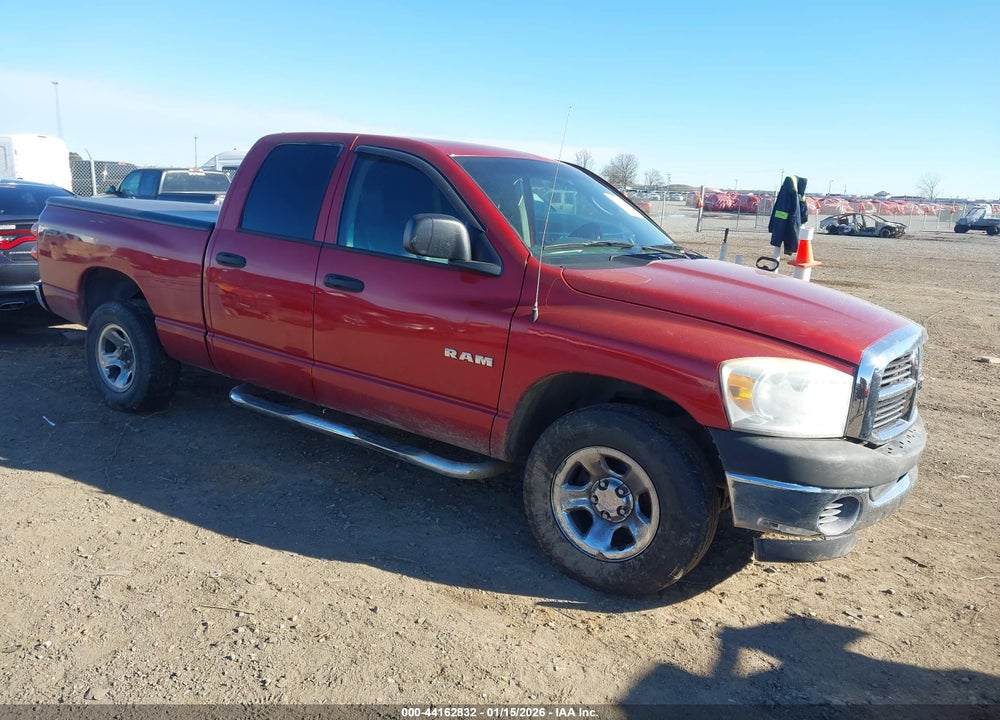 2008 DODGE RAM 1500 S VIN: 1D7HA18N08S508965