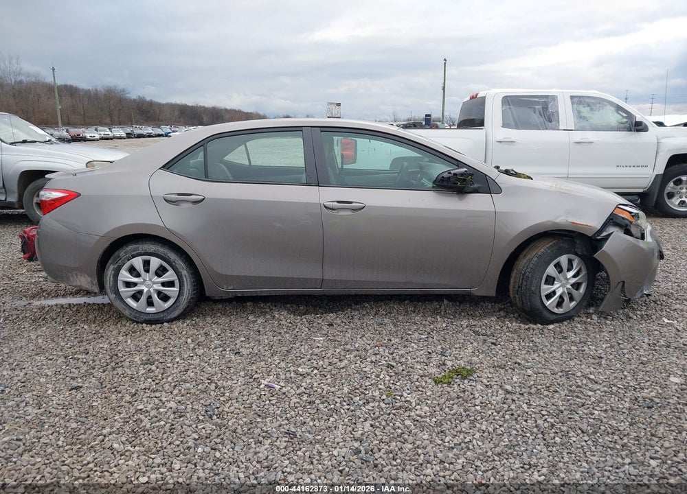 2015 TOYOTA COROLLA LE ECO VIN: 2T1BPRHE6FC351874
