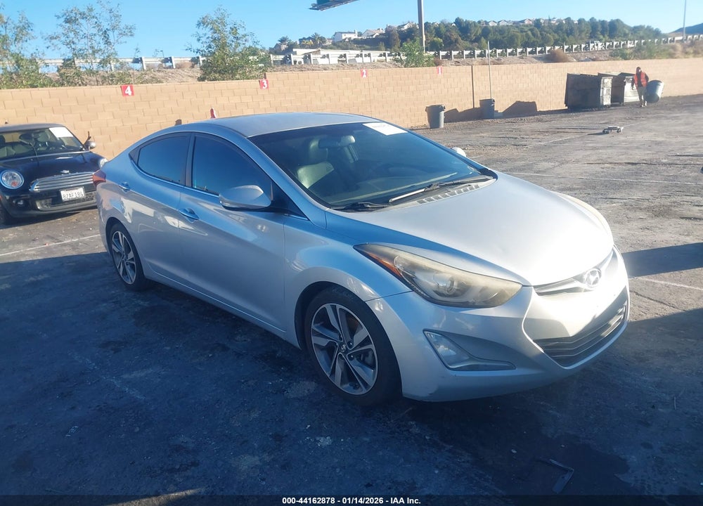 2014 HYUNDAI ELANTRA LIMITED VIN: 5NPDH4AE1EH497260