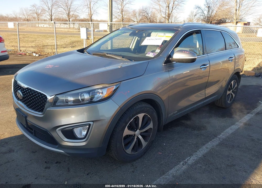 2017 KIA SORENTO 3.3L EX VIN: 5XYPHDA56HG313780