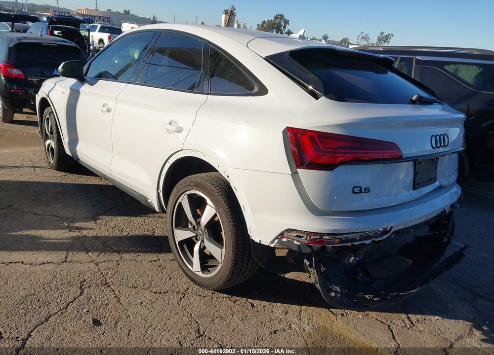 2023 AUDI Q5 SPORTBACK PREMIUM PLUS 45 TFSI S LINE QUATTRO S TRONIC VIN: WA15AAFY0P2088305