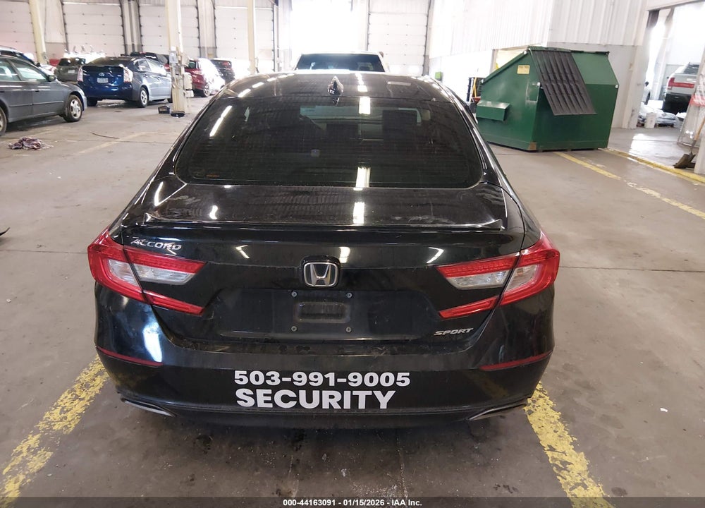 2019 HONDA ACCORD SPORT VIN: 1HGCV1F36KA051328
