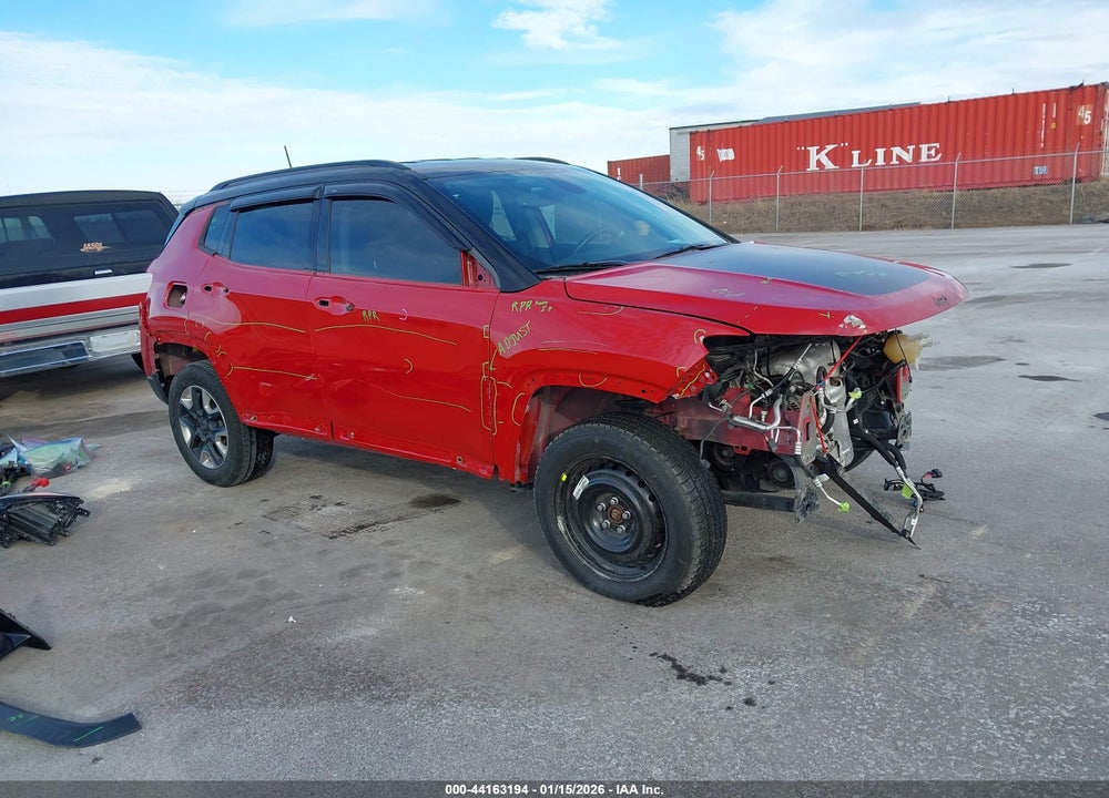2018 JEEP COMPASS TRAILHAWK VIN: 3C4NJDDB5JT440743