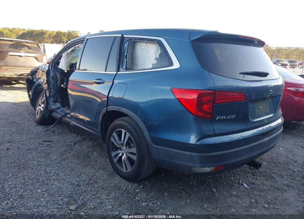 2017 HONDA PILOT EX VIN: 5FNYF5H30HB012501