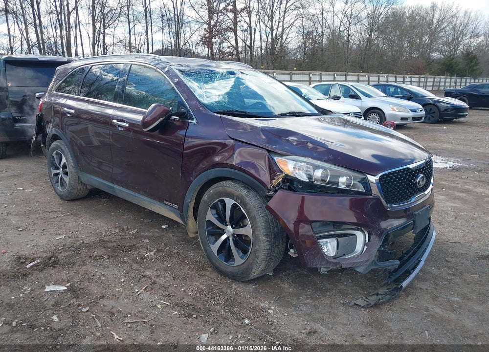 2017 KIA SORENTO 3.3L EX VIN: 5XYPHDA58HG330483