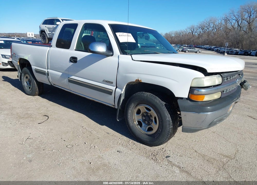 2002 CHEVROLET SILVERADO 1500 LS VIN: 1GCEK19T72Z330252
