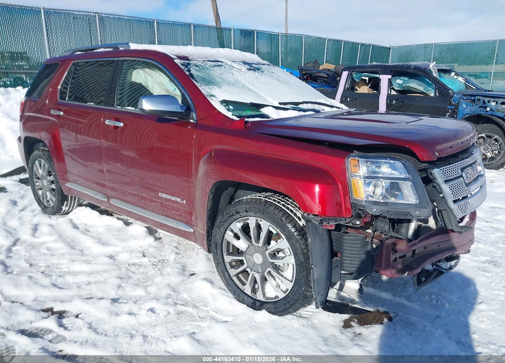 2017 GMC TERRAIN DENALI VIN: 2GKFLVE37H6189979
