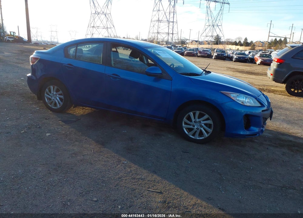 2012 MAZDA 3 I TOURING VIN: JM1BL1V87C1679431