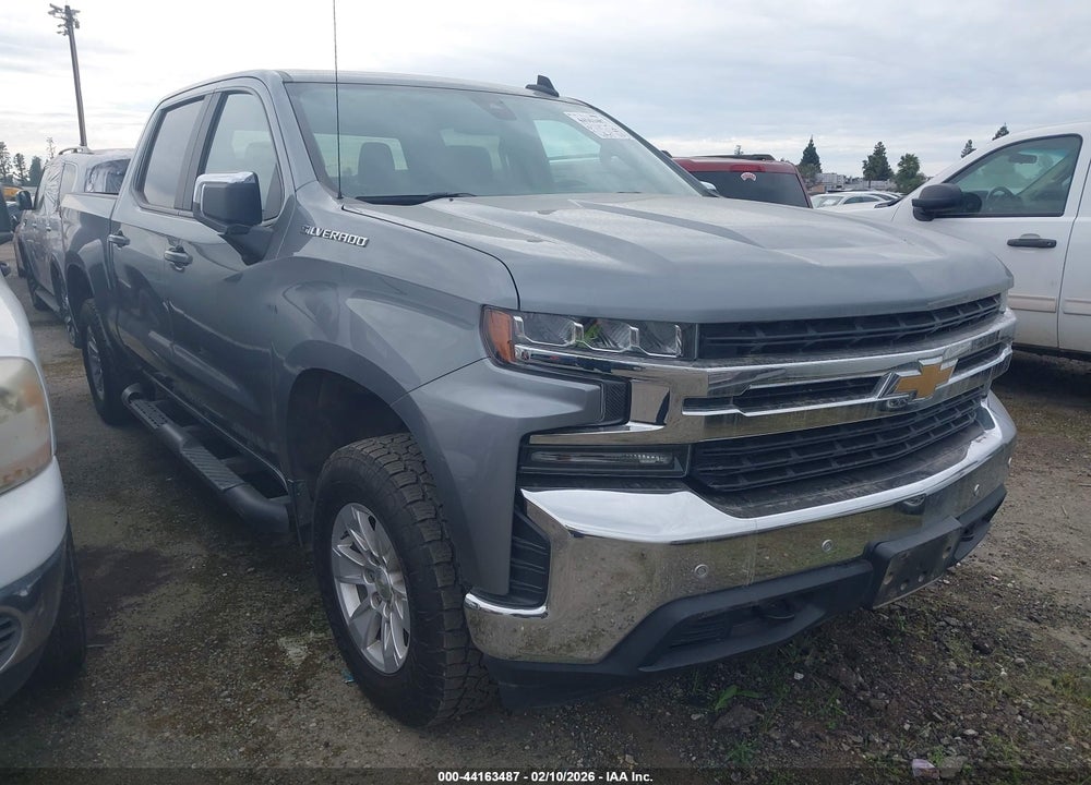 2020 CHEVROLET SILVERADO 1500 4WD  SHORT BED LT VIN: 3GCPYDEK5LG237057