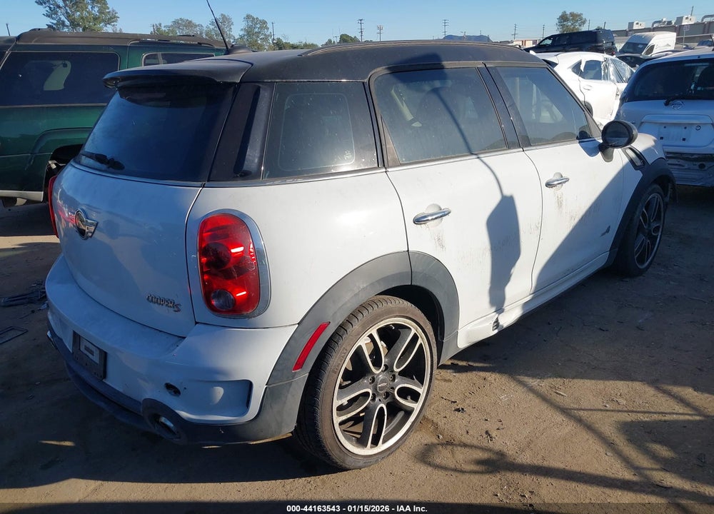 2012 MINI COOPER S COUNTRYMAN VIN: WMWZC5C56CWL56356
