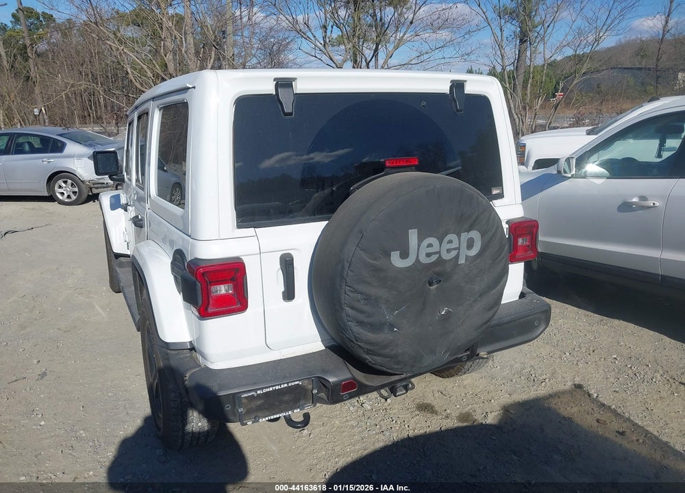 2021 JEEP WRANGLER UNLIMITED SAHARA ALTITUDE 4X4 VIN: 1C4HJXEG8MW600007