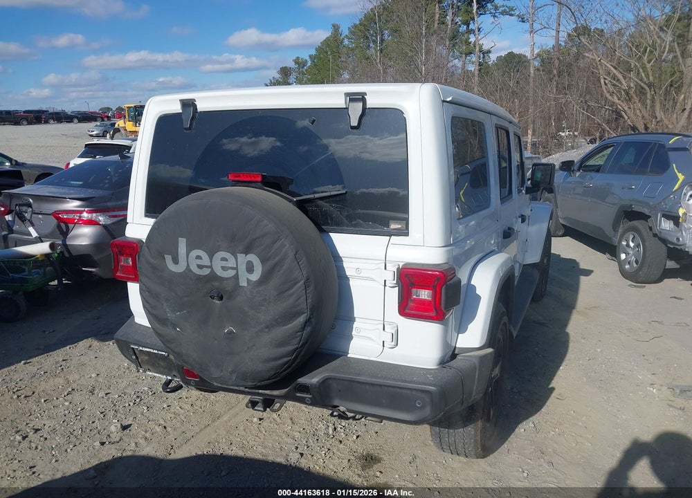 2021 JEEP WRANGLER UNLIMITED SAHARA ALTITUDE 4X4 VIN: 1C4HJXEG8MW600007