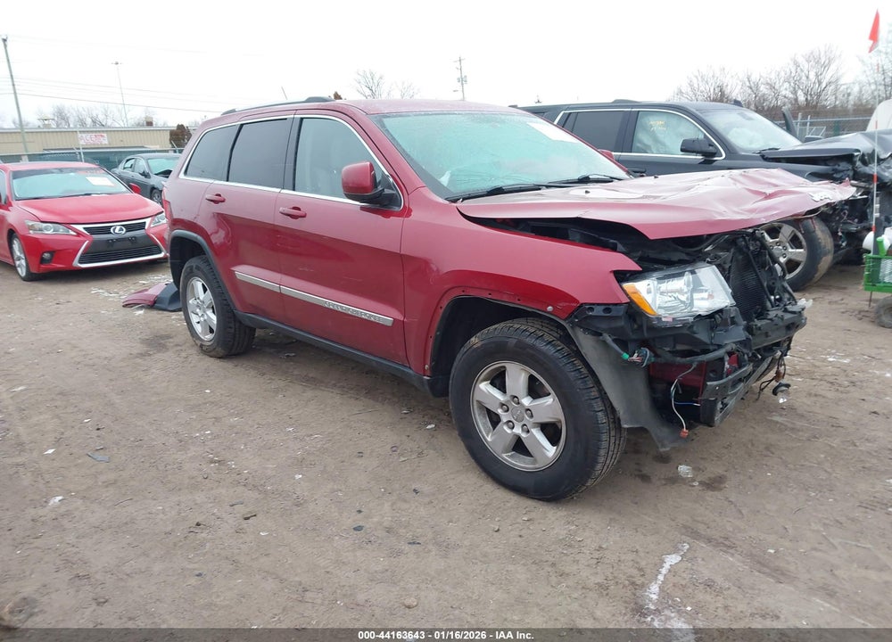 2013 JEEP GRAND CHEROKEE LAREDO VIN: 1C4RJFAG5DC572995