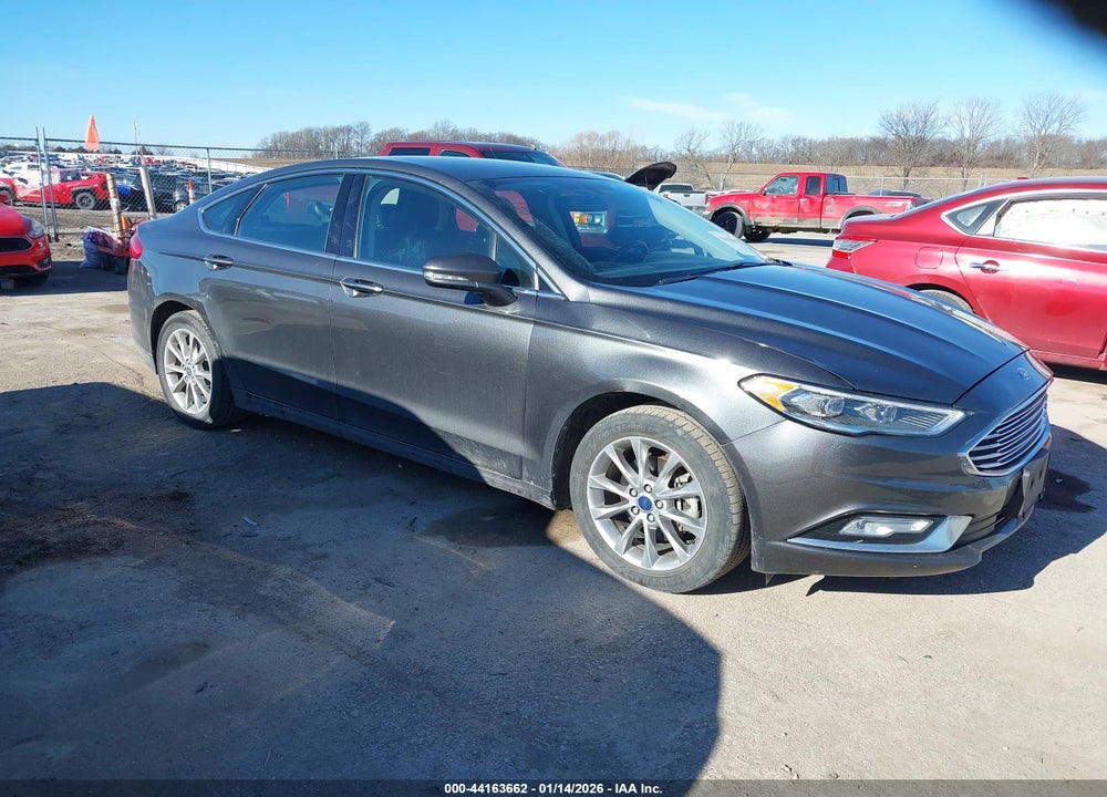 2017 FORD FUSION SE VIN: 3FA6P0HD9HR241778