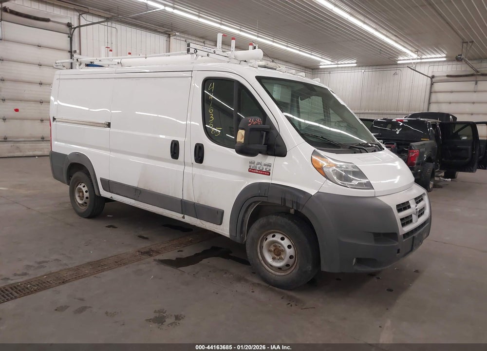 2014 RAM PROMASTER 1500 LOW ROOF VIN: 3C6TRVAG0EE108880