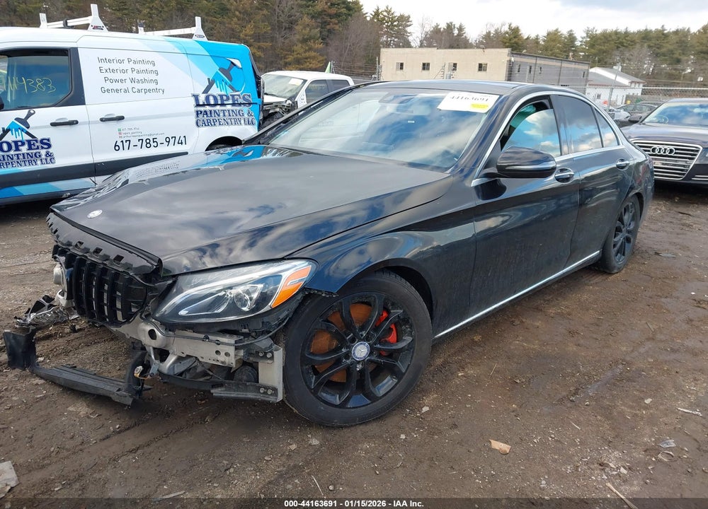 2017 MERCEDES-BENZ C 300 4MATIC VIN: 55SWF4KB9HU210235