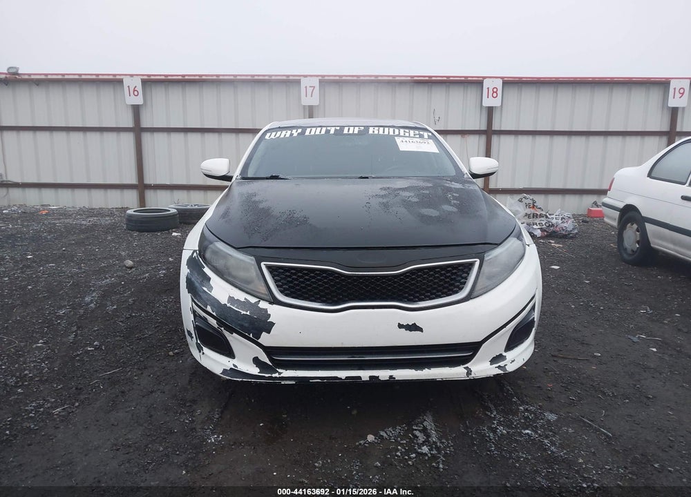 2015 KIA OPTIMA SX TURBO VIN: 5XXGR4A6XFG474222