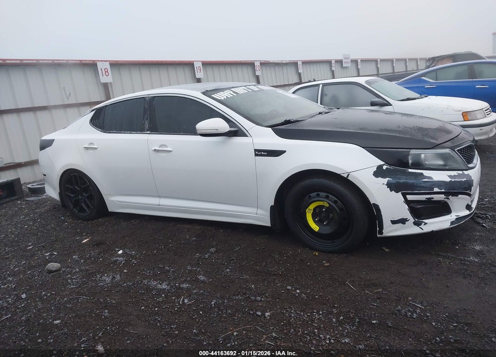 2015 KIA OPTIMA SX TURBO VIN: 5XXGR4A6XFG474222