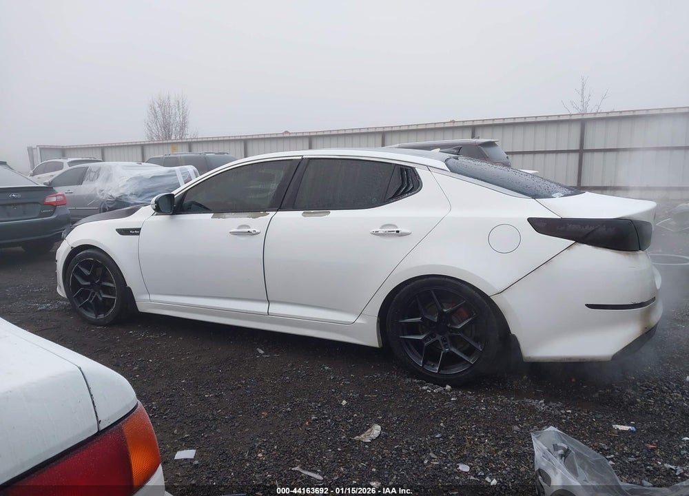 2015 KIA OPTIMA SX TURBO VIN: 5XXGR4A6XFG474222