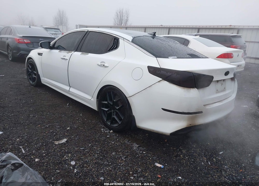 2015 KIA OPTIMA SX TURBO VIN: 5XXGR4A6XFG474222