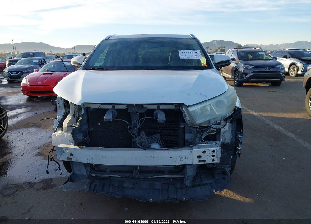 2016 TOYOTA HIGHLANDER XLE V6 VIN: 5TDKKRFH5GS140265